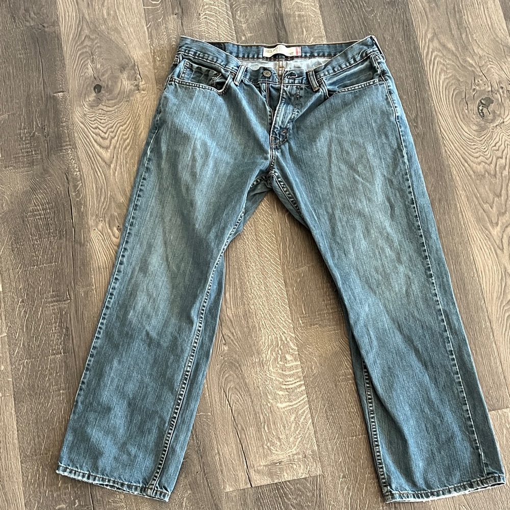 Levi's Relaxed Fit Denim Jeans - Light Blue